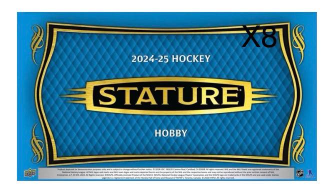 24/25 UD Stature 8 box Inner case break RTB #1