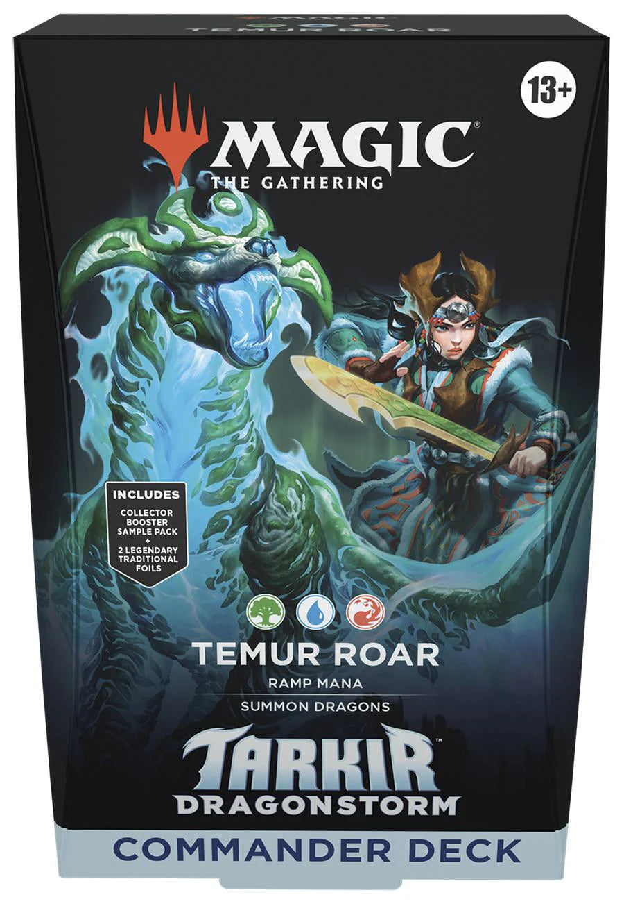 Magic The Gathering - Tarkir - Temur Roar Commander Deck