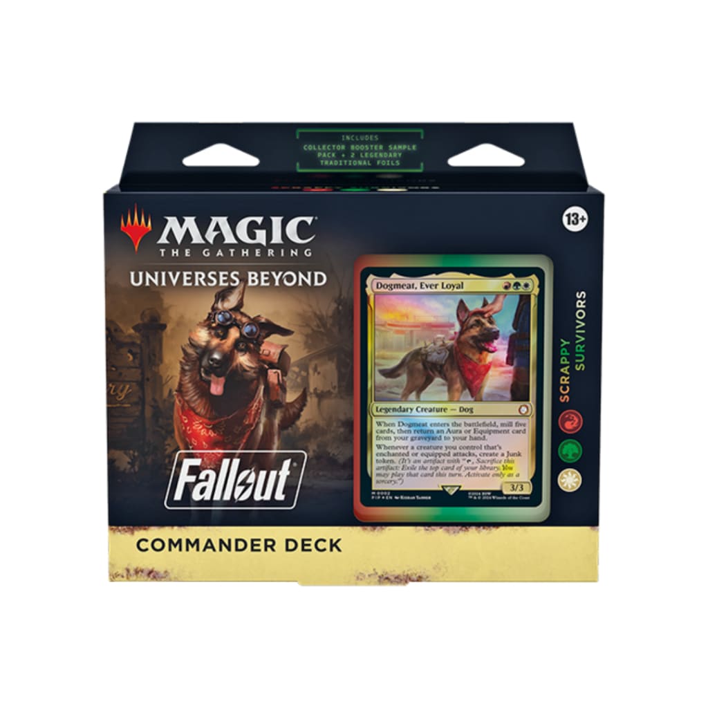 Magic the Gathering  - Fallout - Commander Deck - Scrappy Survivors