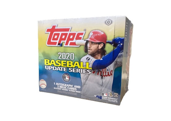 2020 Topps Update Series Jumbo Box
