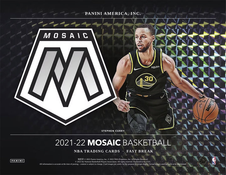 2021-22 Panini Mosaic Basketball Fast Break