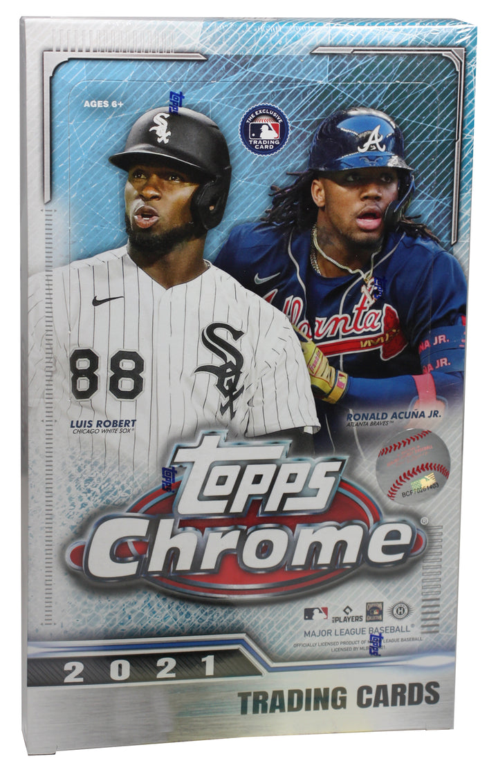 2021 Topps Chrome Baseball Hobby Box