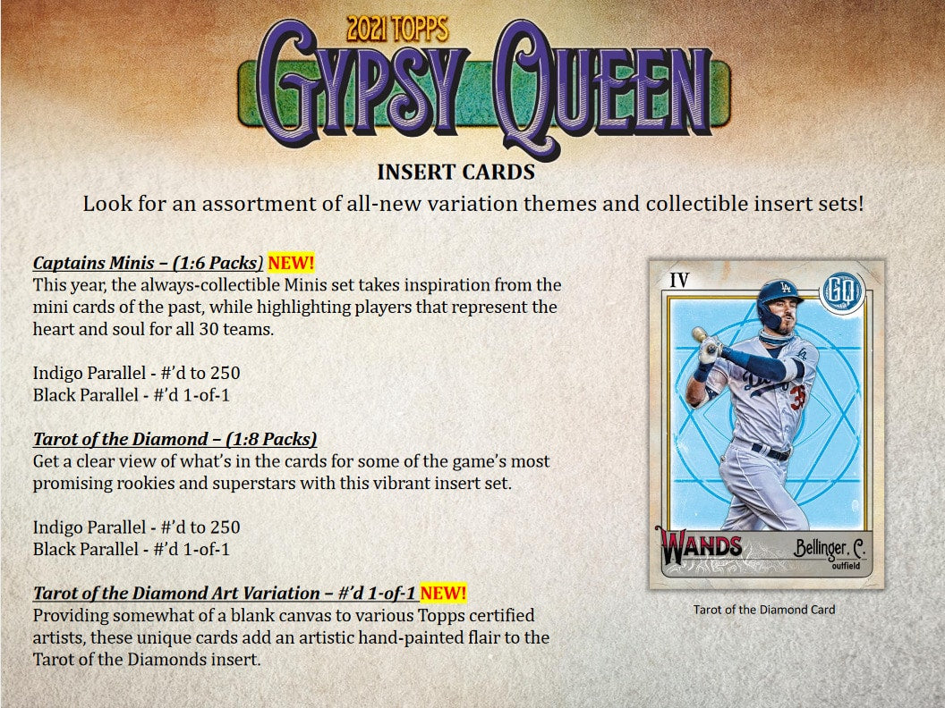 2021 Topps Gypsy Queen Baseball Hobby Box