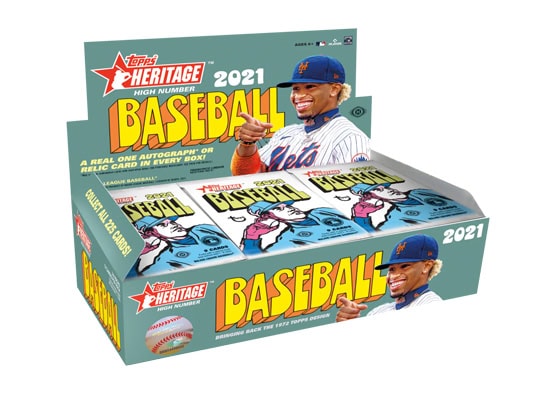 2021 Topps Heritage High Number Baseball Hobby