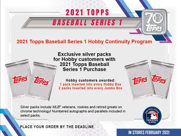 2021 Topps Series 1 Jumbo - Baseball