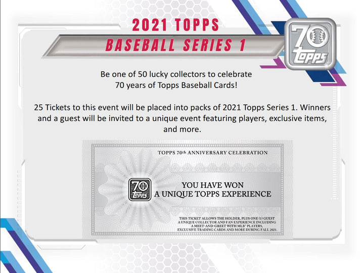 2021 Topps Series 1 Jumbo - Baseball