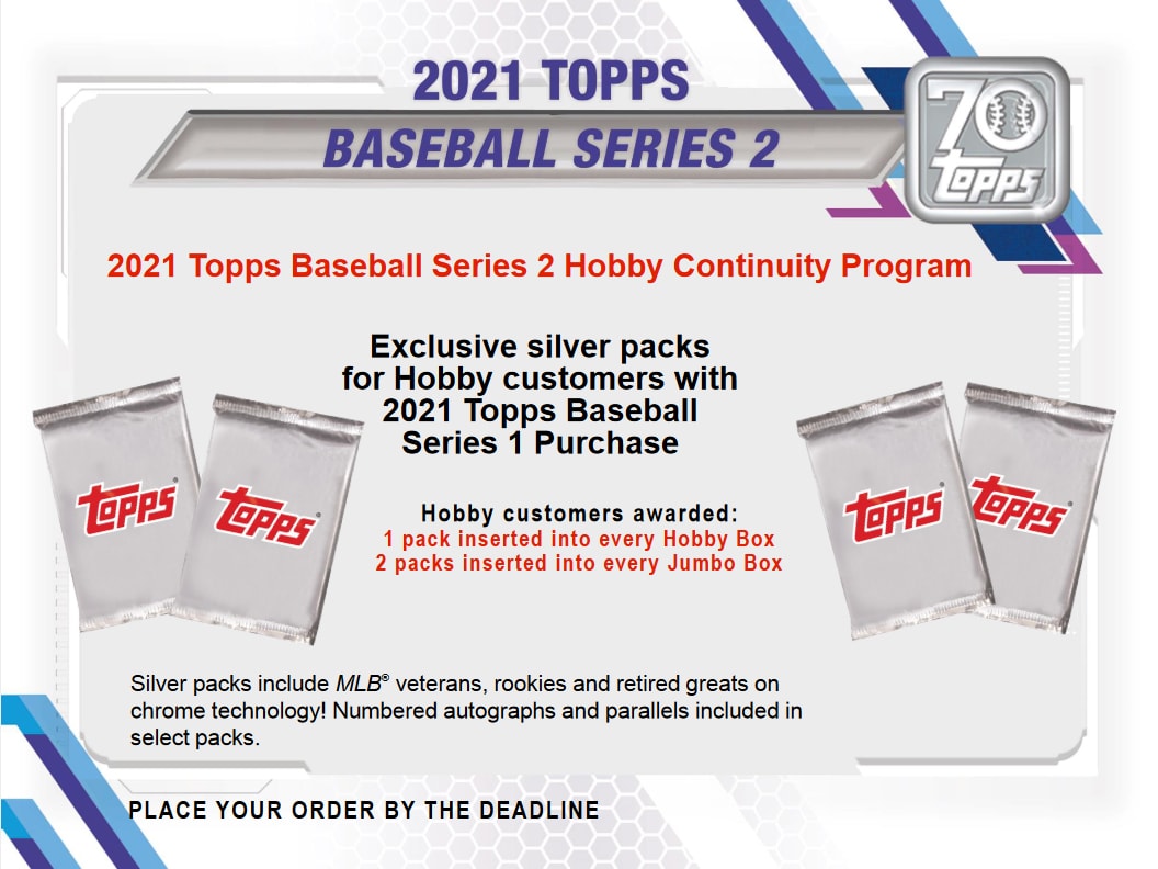 2021 Topps Series 2 Baseball Jumbo Box
