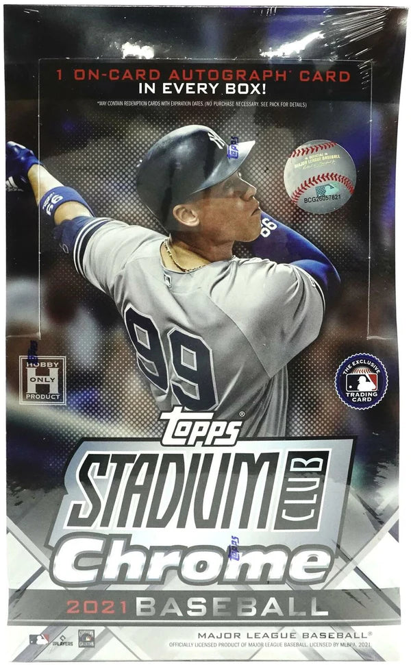 2021 Topps Stadium Club Chrome Baseball Hobby