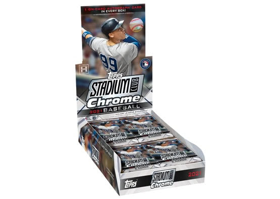 2021 Topps Stadium Club Chrome Baseball Hobby