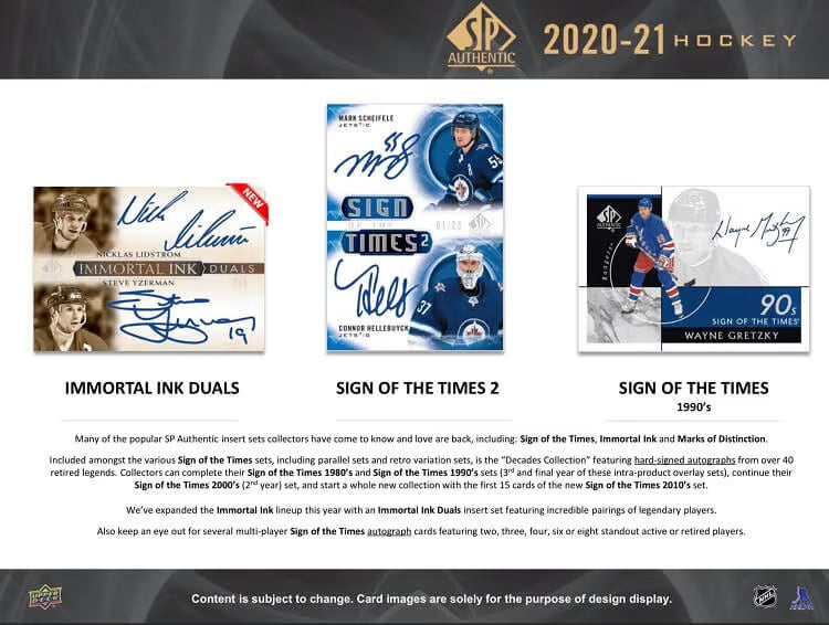 2020-21 Upper Deck SP Authentic