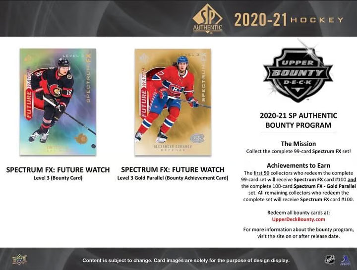 2020-21 Upper Deck SP Authentic