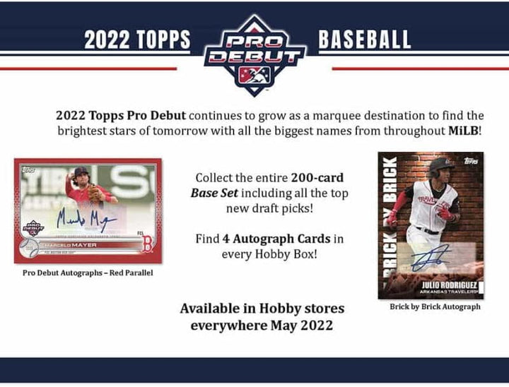 2022 Topps Pro Debut Hobby Box