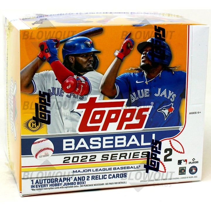 2022 Topps Series 2 Baseball Jumbo Box