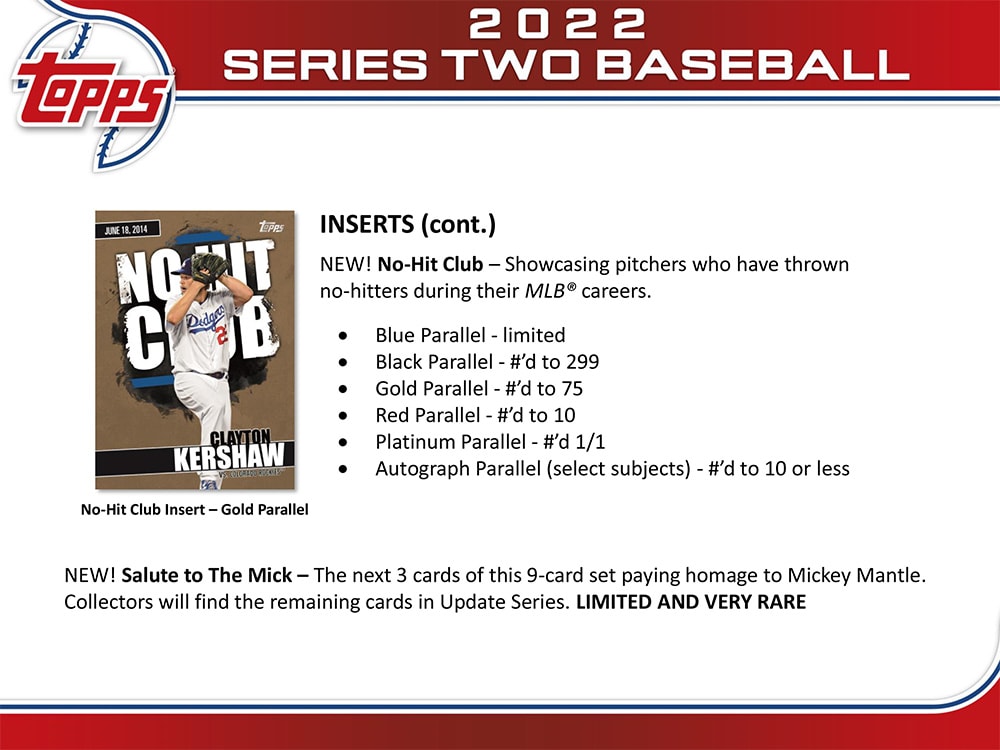 2022 Topps Series 2 Baseball Jumbo Box