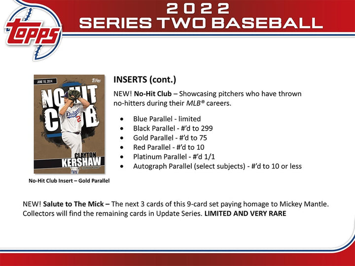 2022 Topps Series 2 Baseball Jumbo Box