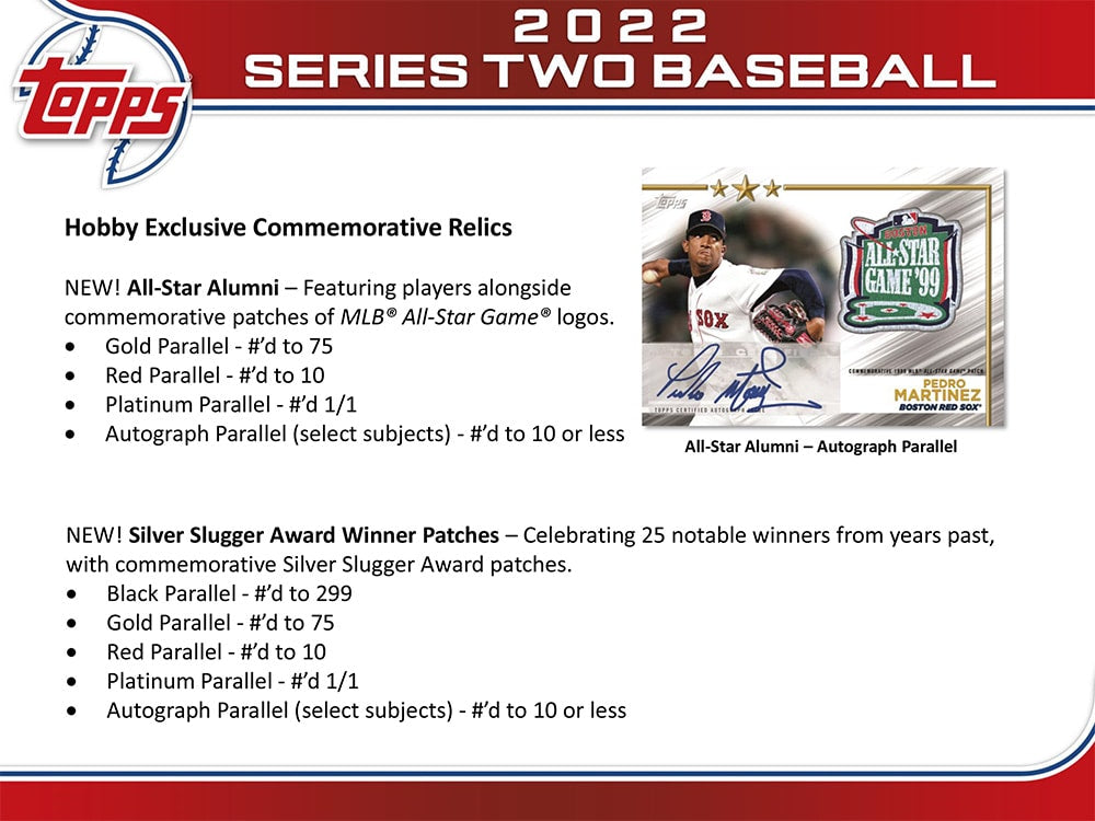 2022 Topps Series 2 Baseball Jumbo Box