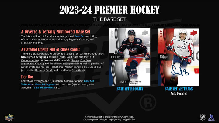 2023-24 Upper Deck Premier Hockey
