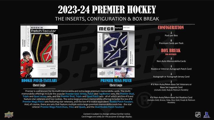 2023-24 Upper Deck Premier Hockey