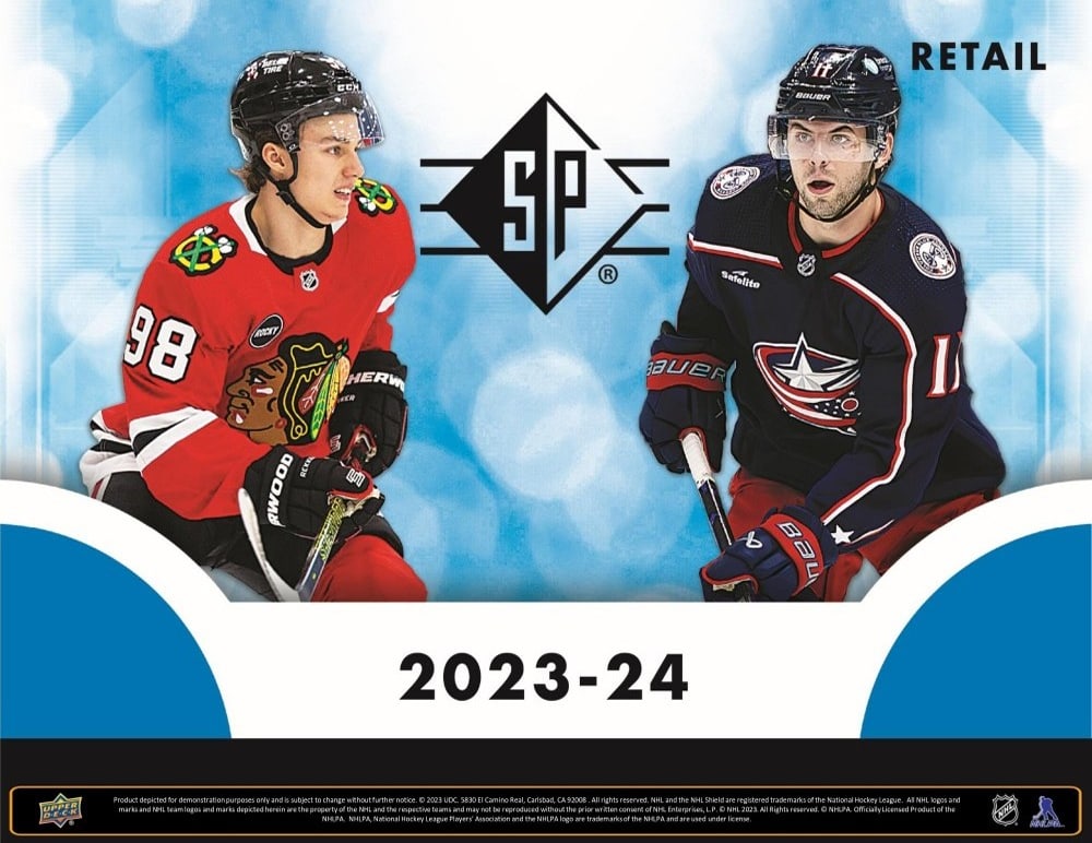 2023-24 Upper Deck SP Hockey Blaster Box