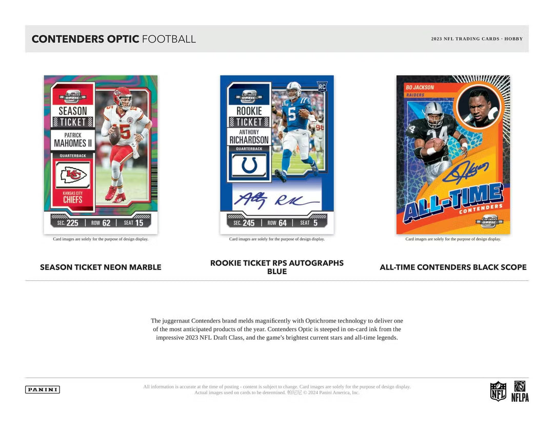 2023 Contenders Optic Football Hobby Box