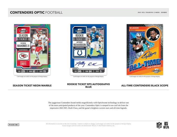 2023 Contenders Optic Football Hobby Box