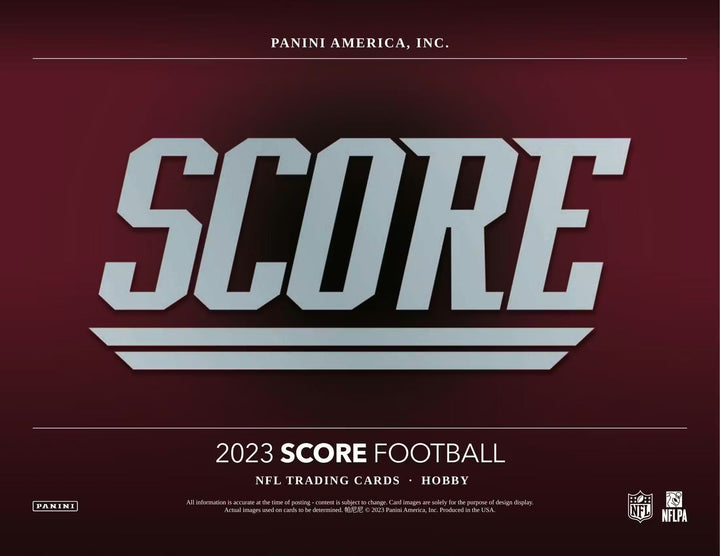 2023 Panini Score Football Hobby Box