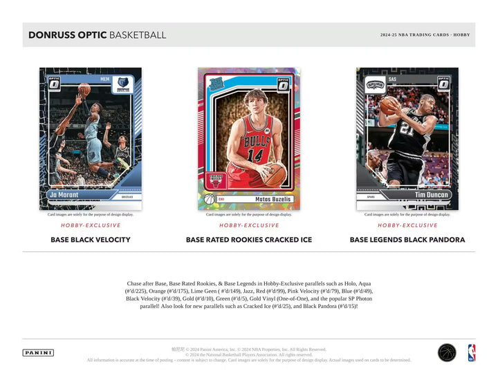 2024-25 Panini Donruss Optic Basketball Fast Break Box