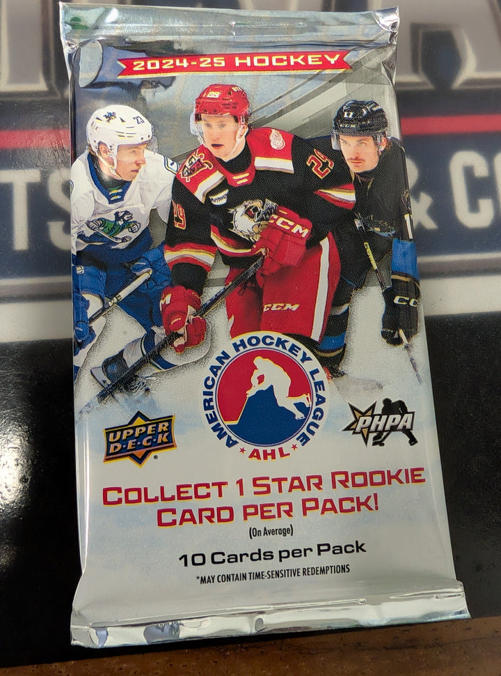 2024-25 Upper Deck American Hockey League (AHL) Hobby Box Pack