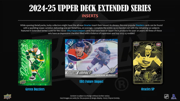 2024-25 Upper Deck Extended Series Blaster