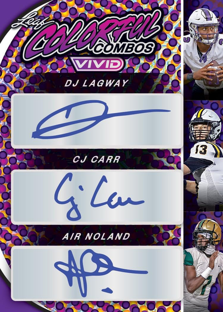 2024 Leaf Vivid Football Hobby Box