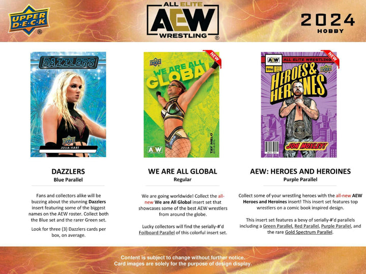 2024 Upper Deck All Elite Wrestling Hobby Box (AEW) Pack