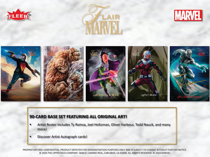 2024 Upper Deck Marvel Flair Hobby Box Pack