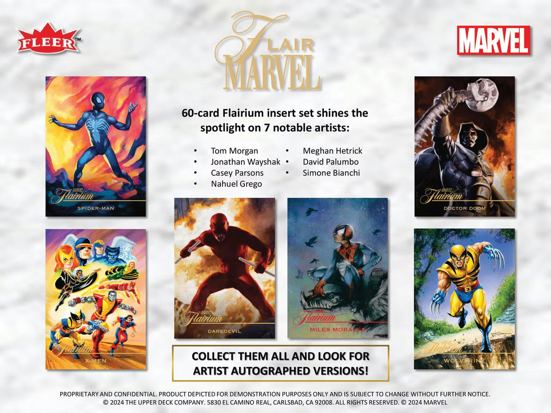 2024 Upper Deck Marvel Flair Hobby Box Pack
