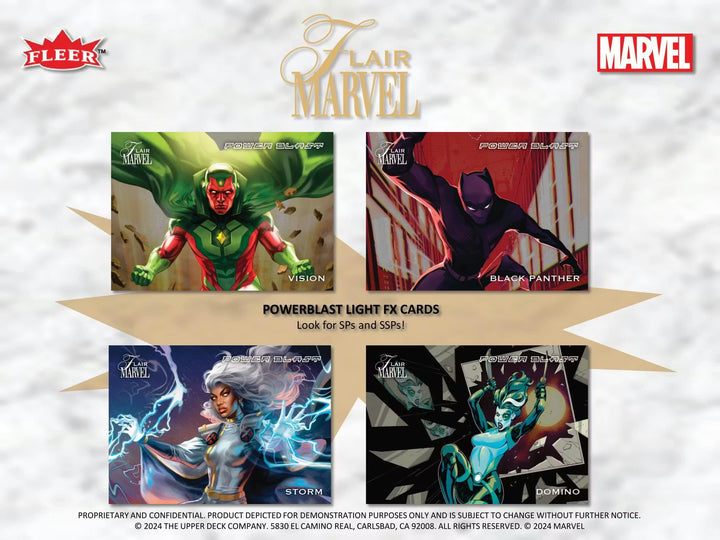 2024 Upper Deck Marvel Flair Hobby Box Pack