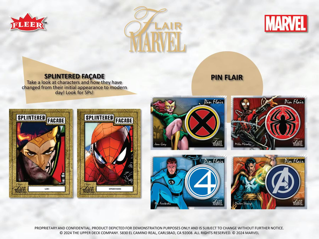 2024 Upper Deck Marvel Flair Hobby Box Pack