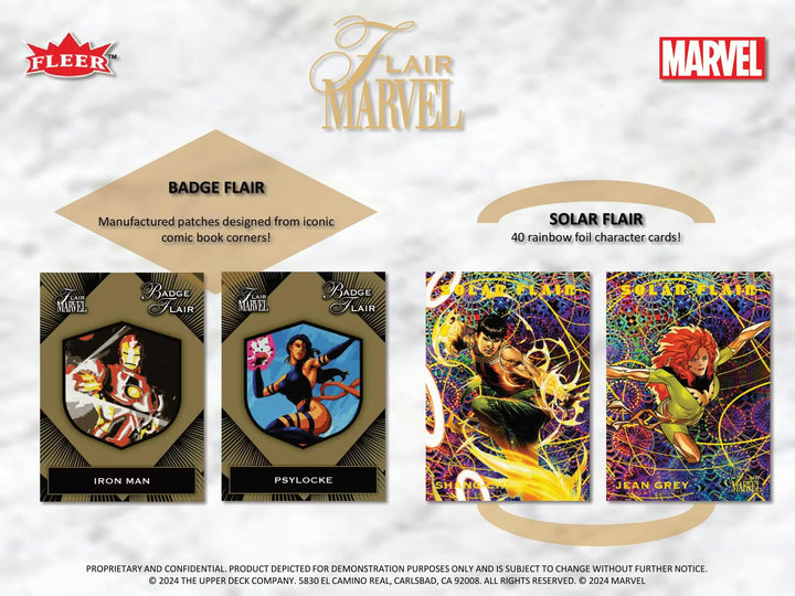 2024 Upper Deck Marvel Flair Hobby Box Pack