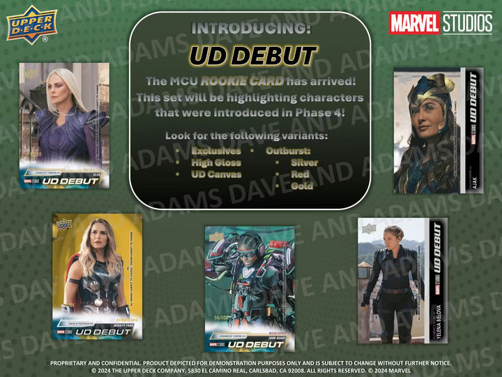 2024 Upper Deck Marvel Studios Series Two Pack