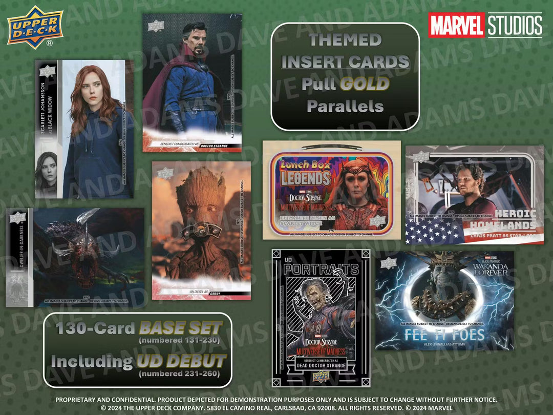 2024 Upper Deck Marvel Studios Series Two Pack