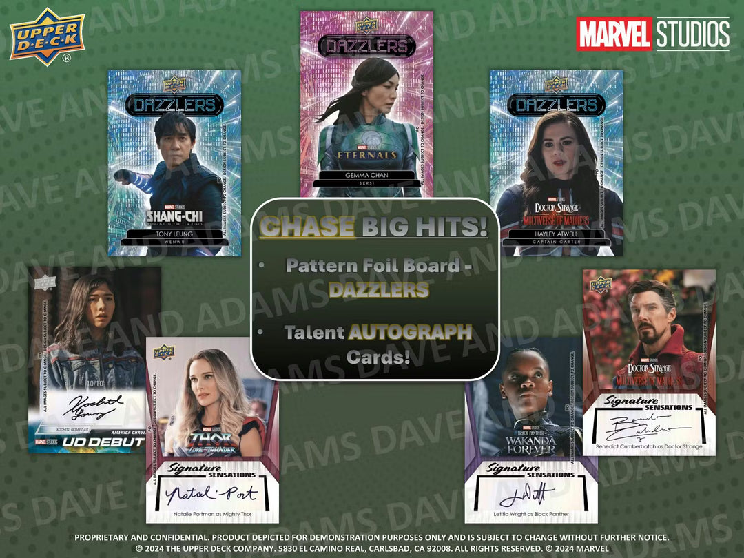2024 Upper Deck Marvel Studios Series Two Pack