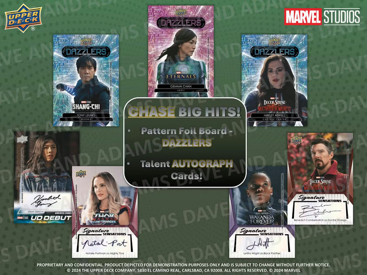 2024 Upper Deck Marvel Studios Series Two Pack