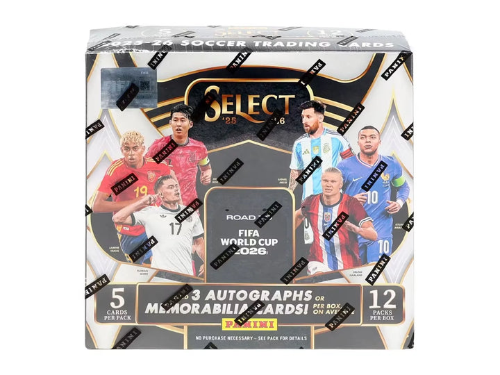 2025-26 Panini Select Road to FIFA World Cup Soccer Hobby Box