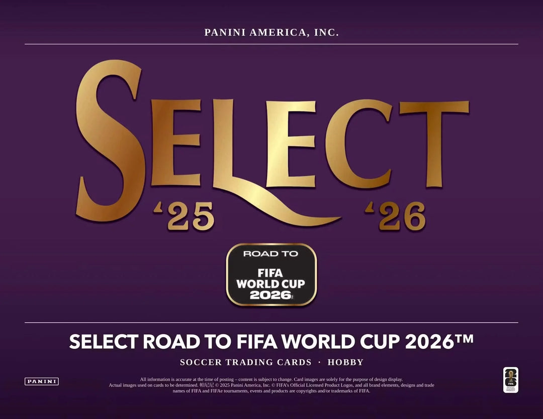 2025-26 Panini Select Road to FIFA World Cup Soccer Hobby Box