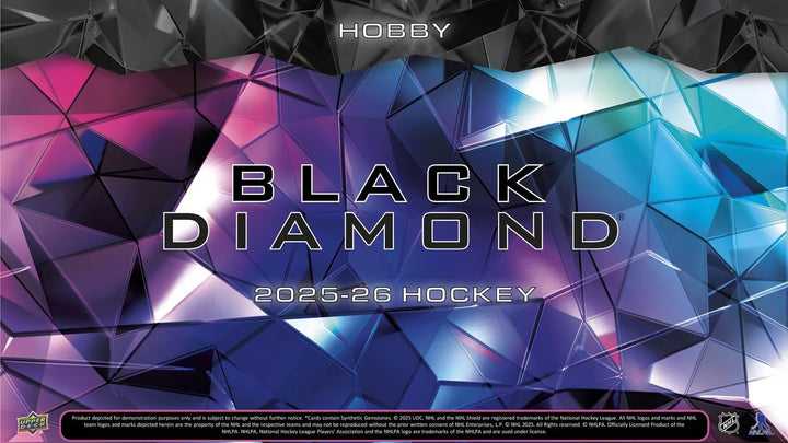 2025-26 Upper Deck Black Diamond Hockey (Call For Pricing)