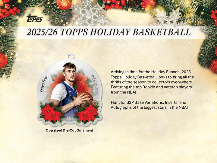 2025/26 Topps Holiday Mega Basketball Box