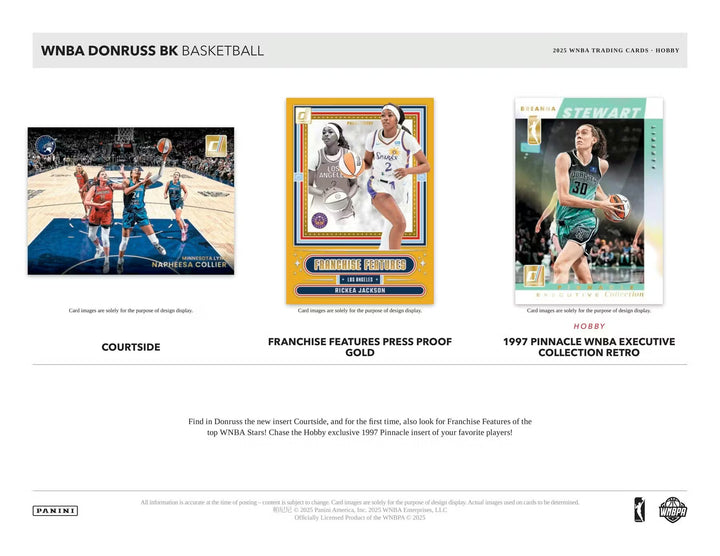 2025 Panini Donruss WNBA Hobby Box