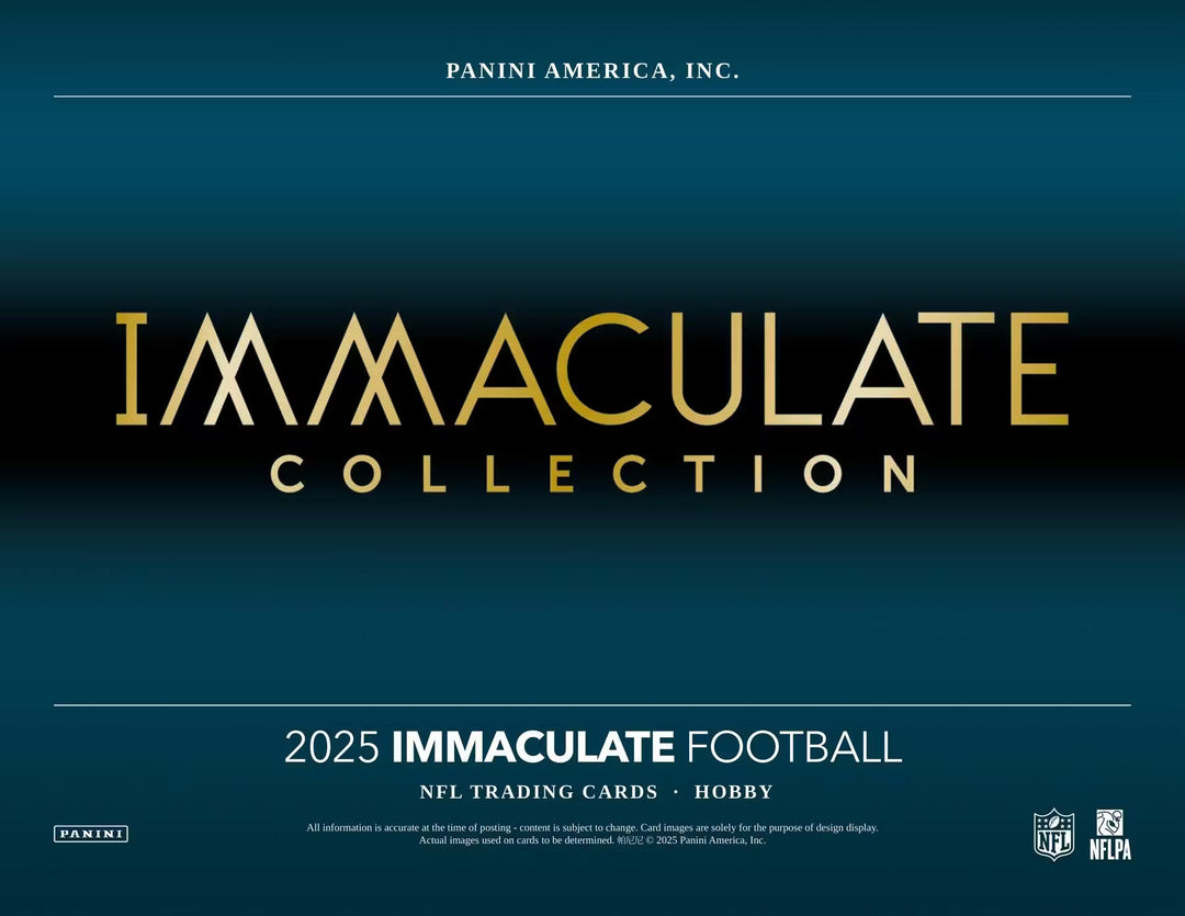 2025 Panini Immaculate Football Collection Sealed Case (6 Boxes)
