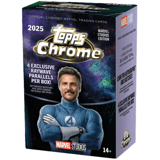 2025 Topps Marvel Cinema Chrome Value Box