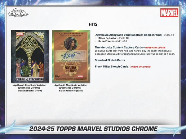 2025 Topps Marvel Cinema Chrome Value Box