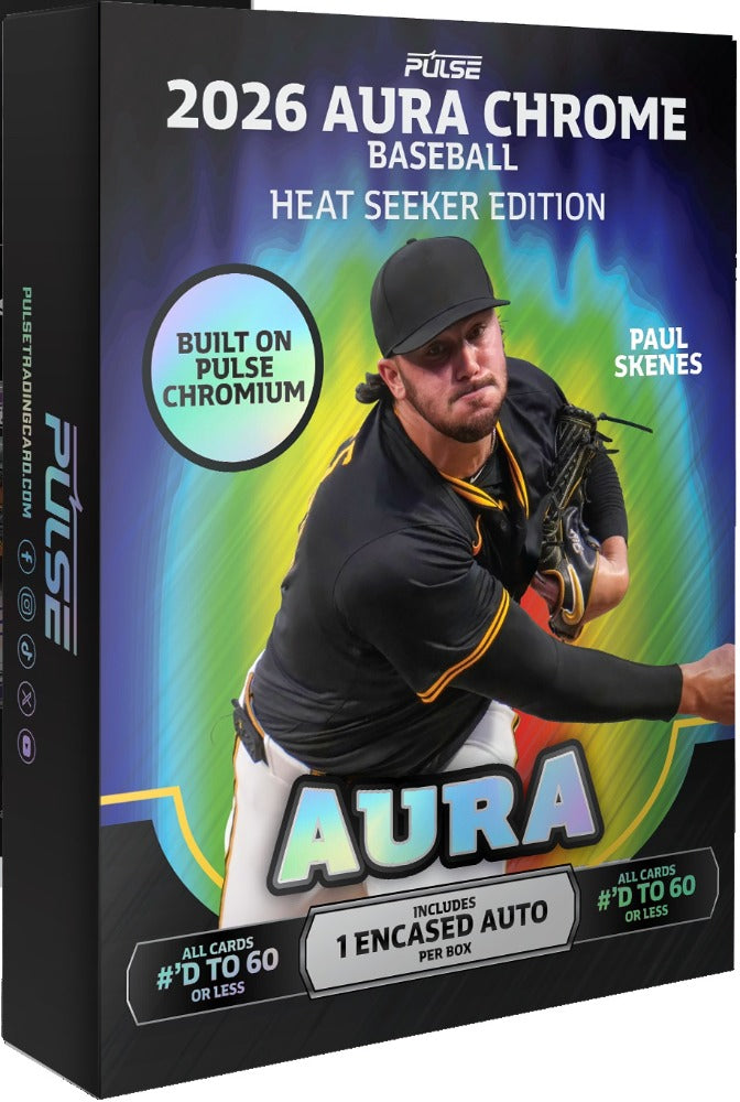 2026 Pulse Chrome Aura Baseball - Heat Seeker Edition