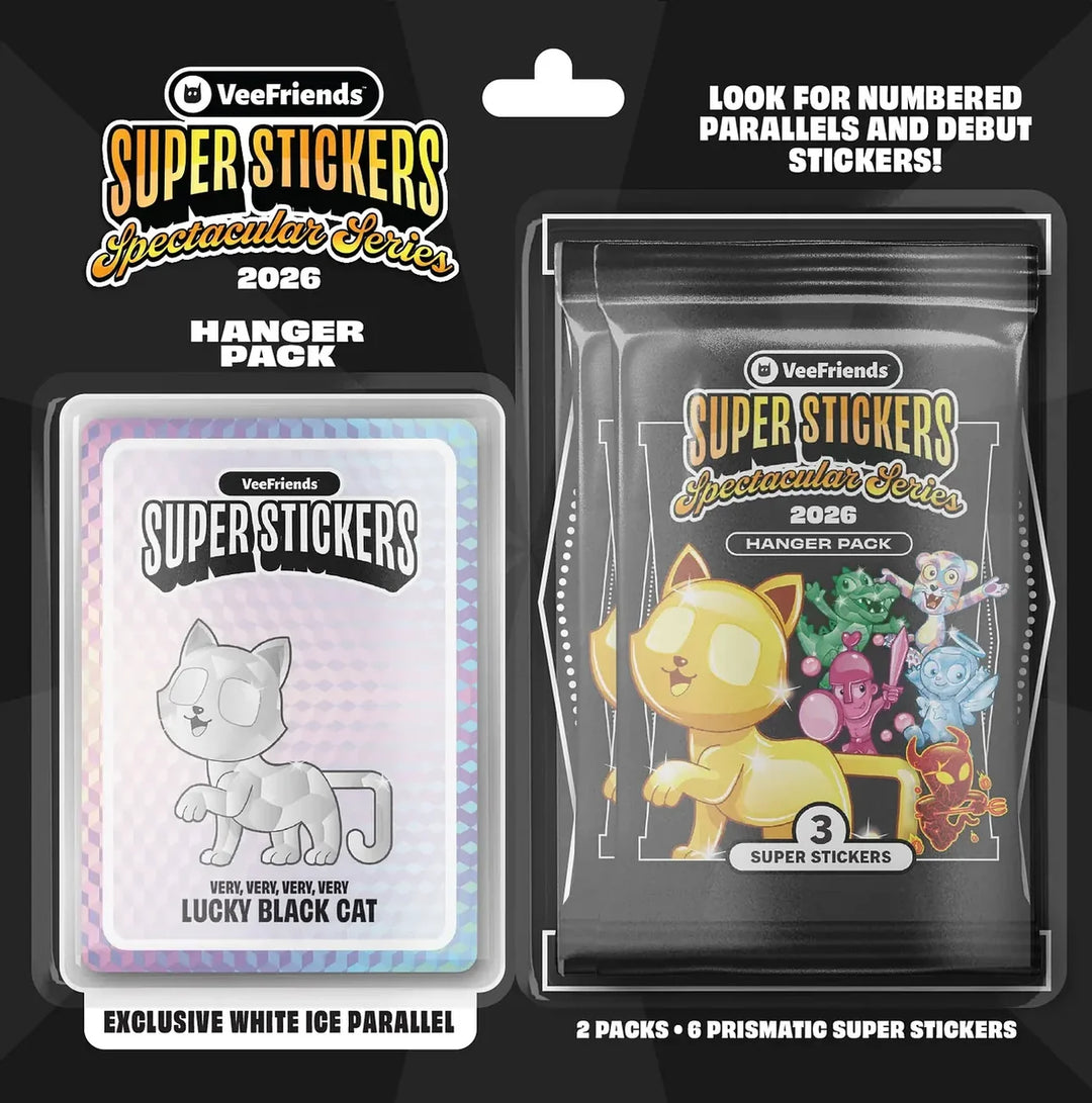 2026 VeeFriends Super Stickers Spectacular Series Hanger Pack